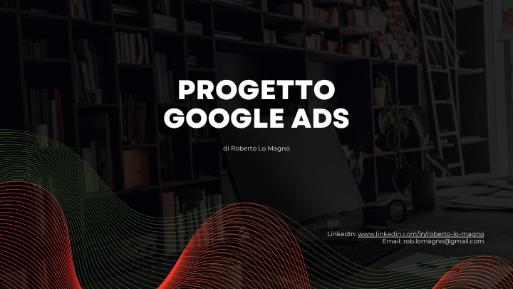 Copertina del progetto Google Ads
